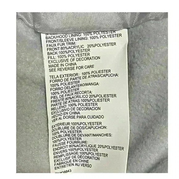 S Rothschild & CO Big Girls Solid Quilted Puffer Jacket and Scarf Set M 10/12 - Picture 13 of 15